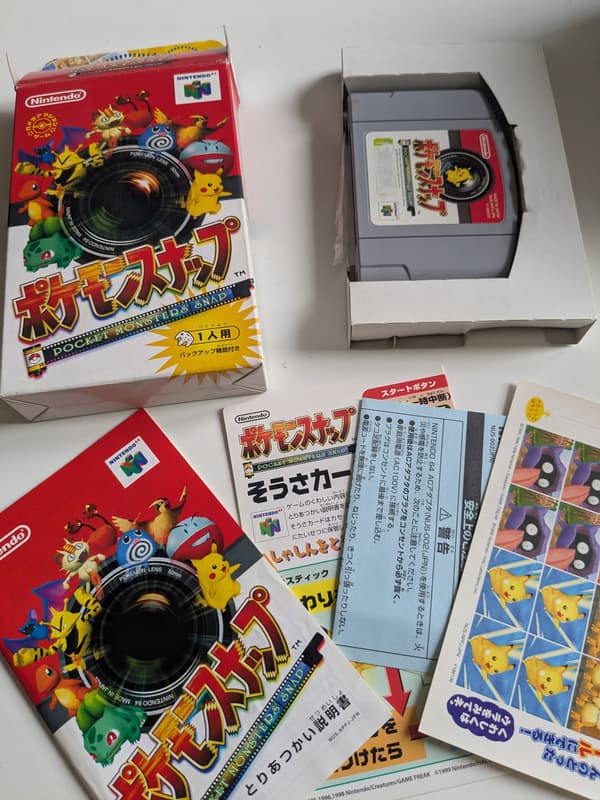 Pokémon Snap – Nintendo 64 N64 NTSC-J