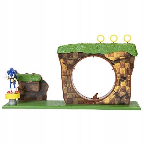 JAKKS PACIFIC SONIC THE HEDGEHOG SONIC GREEN HILL ZONE SET