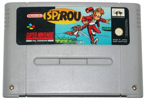 Spirou is a game for the Super Nintendo (SNES) console.