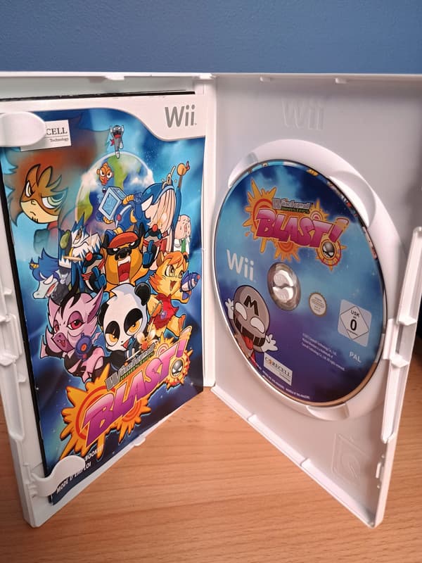 Wicked Monsters BLAST! Nintendo Wii, English, complete set