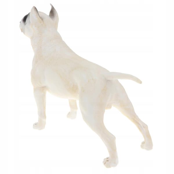 Plastic Bull Terrier Action Figure – Pet Dog Model