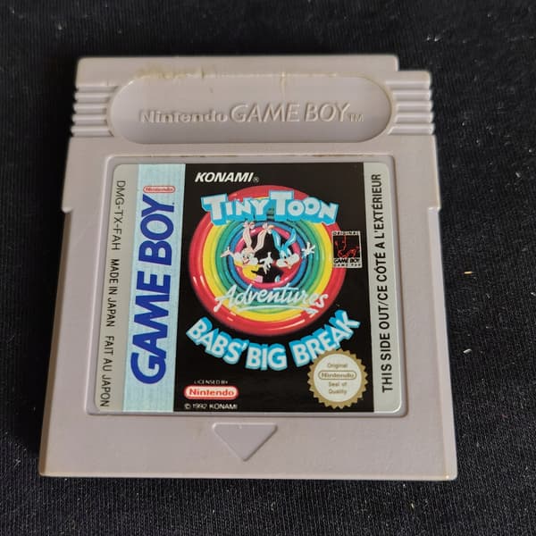 Nintendo GameBoy game: Tiny Toon Adventures: Babs’ Big Break