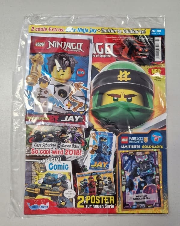 LEGO Ninjago 891833 JAY with a magazine