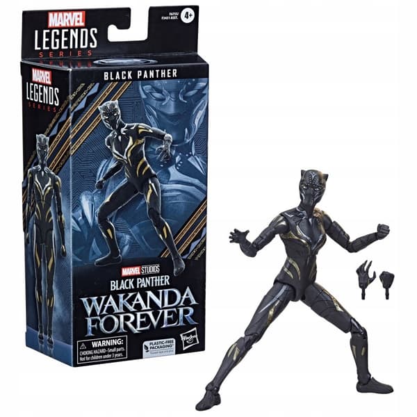 Marvel Legends Black Panther Wakanda Forever Figure – Black Panther
