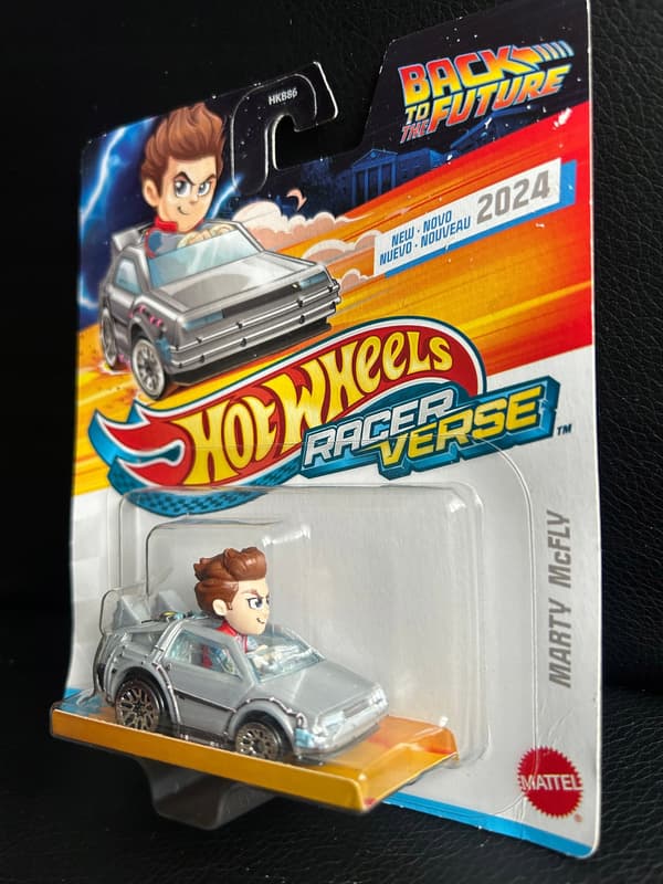 Hot Wheels Racer Verse: Back to the Future – Marty McFly