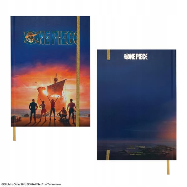 Sunset Boat Hardback Notebook, One Piece