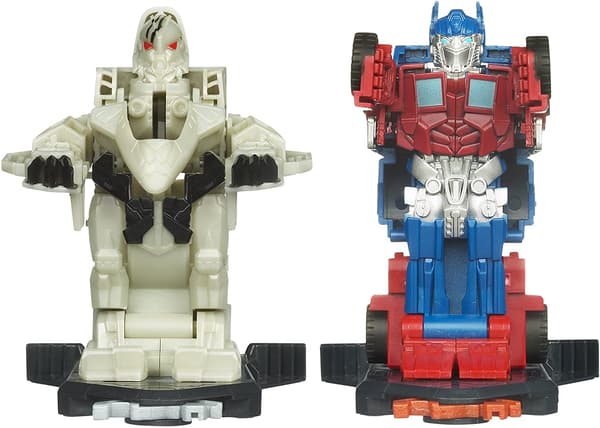 Transformers Bash Bots: Starscream vs Optimus Prime