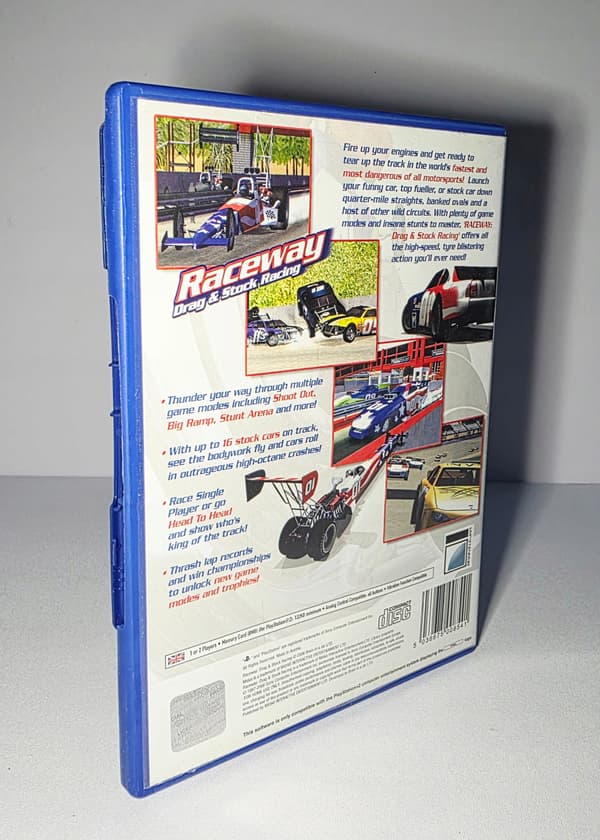 RACEWAY DRAG & STOCK RACING PS2 3XA