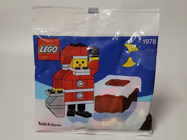 1978 Lego Santa Claus polybag, MISB, new, 1991