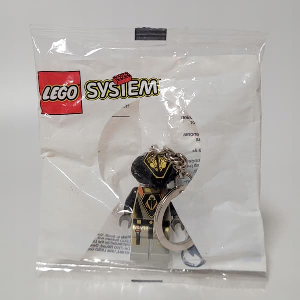 Lego System Space UFO Alien KC006 keyring, minifigure, MISB, 1996