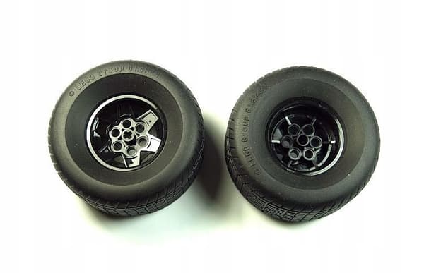 Wheels 81.6*44 R BLACK 2 pcs. LEGO Technic 6482460 18450 51488 6276858