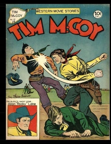 Tim McCoy #17: Golden Age Western Frontier Comic 1949