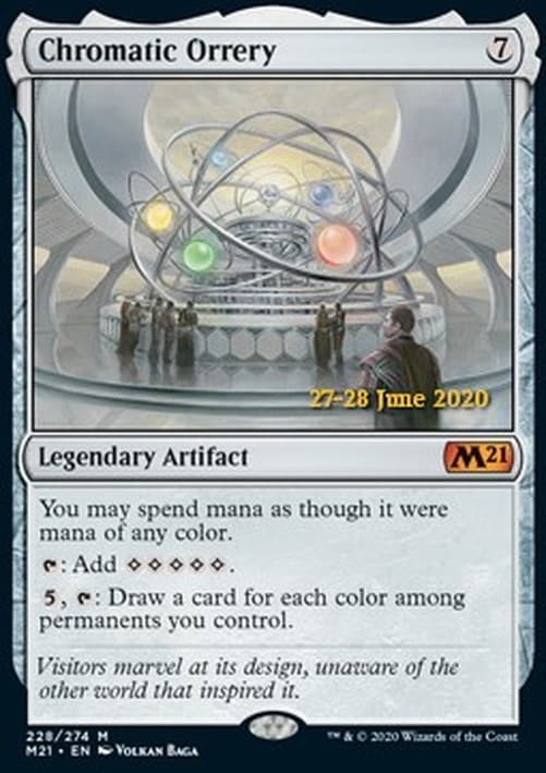 Magic: The Gathering Chromatic Orrery