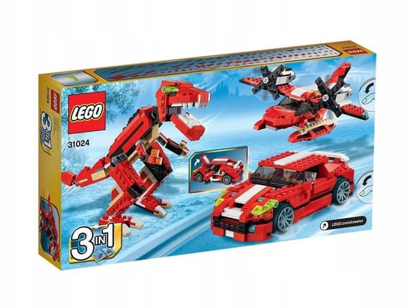LEGO Creator 3-in-1 31024 – Red Structures