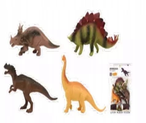 Dinosaurs, 150mm, 4 pieces