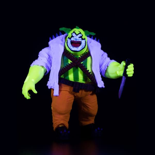 Spawn action figure: The Clown (Black Light Edition) (Gold Label) 30 cm