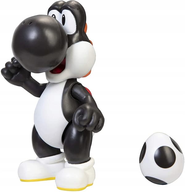 10 cm Super Mario Black Yoshi figurine
