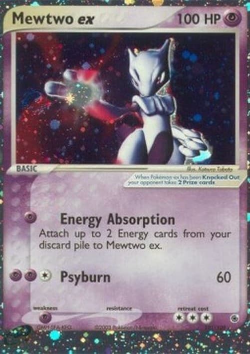 Pokemon Mewtwo ex