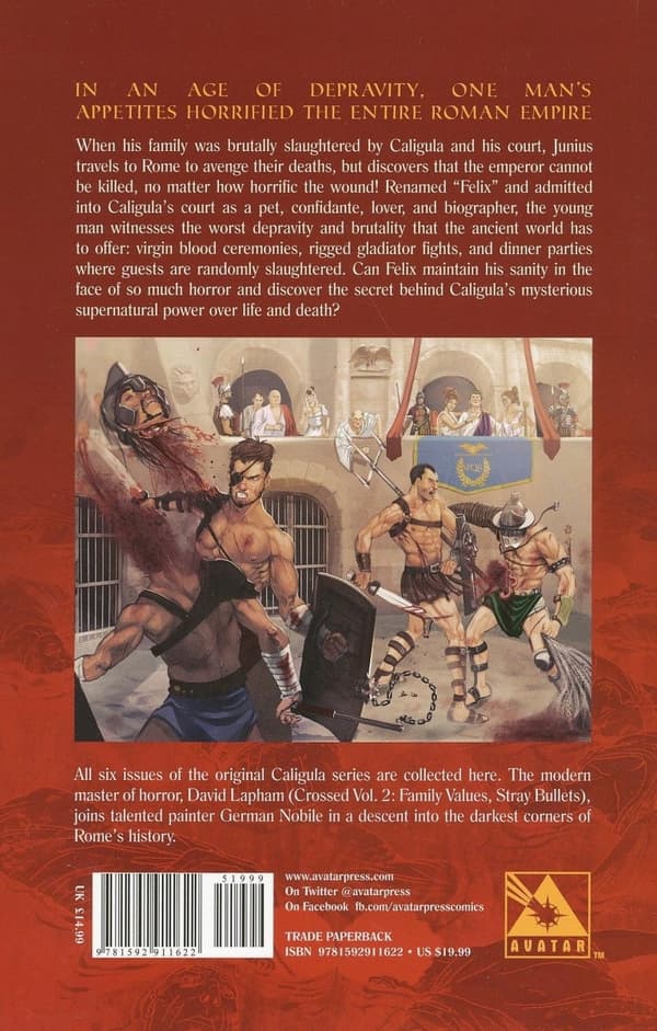 Caligula Volume 1 by David Lapham