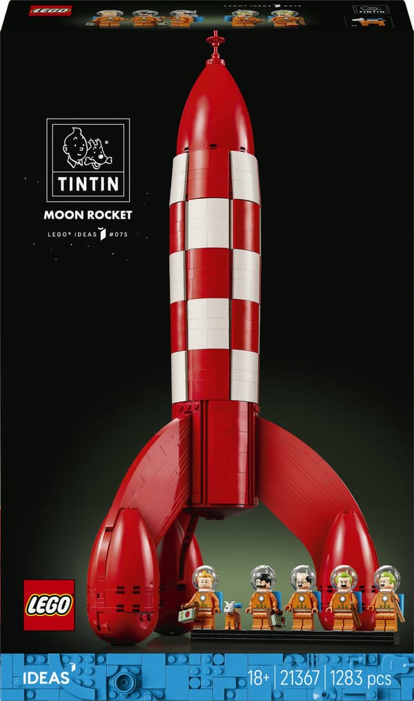 LEGO Ideas Tintin and the Moon Rocket 21367