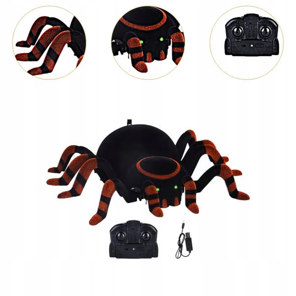 RC Spider Toy – Spider Toy Simulation – Interactive Portable Sound and Light