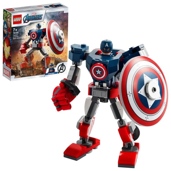 LEGO 76168 MARVEL – CAPTAIN AMERICA’S ARMOURED MECH