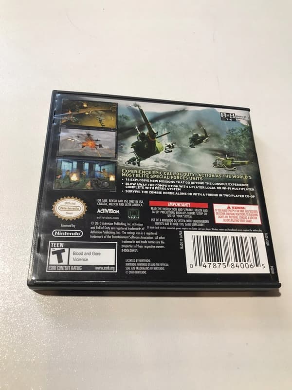 CALL OF DUTY BLACK OPS DS