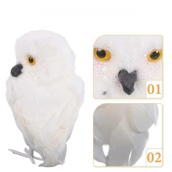 DECORATIVE WHITE OWL – A UNIQUE ORNAMENTAL FIGURINE