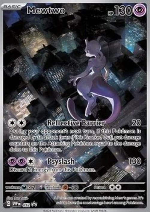 Pokemon TCG Mewtwo