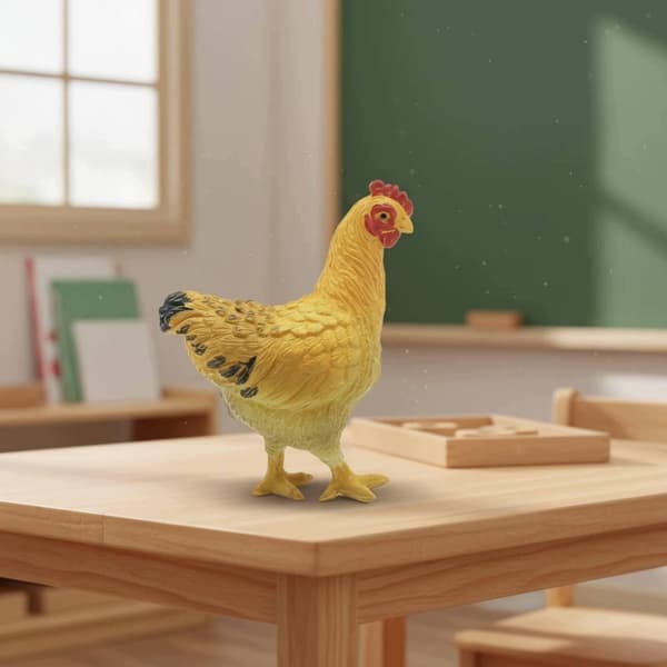 Educational Poultry Figures (Set of 2)