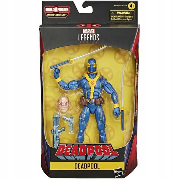 Deadpool (Blue X-Men Uniform; Strong Guy series) Marvel Legends Action Figure