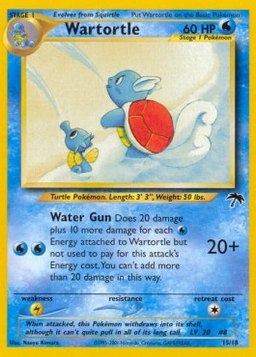 Pokemon TCG Wartortle