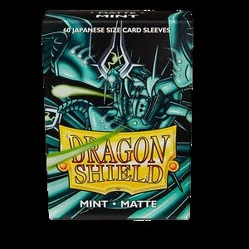 Yu-Gi-Oh! 60 Small Dragon Shield Sleeves - Matte Mint