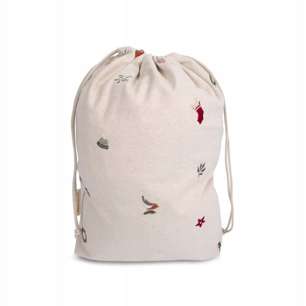 Filibabba ‘Wonderful Winter’ Embroidered Gift Bag – Medium