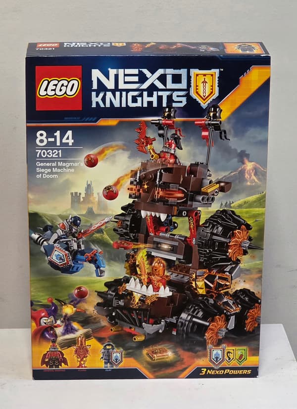 LEGO Nexo Knights General Magmar’s Siege Machine 70321