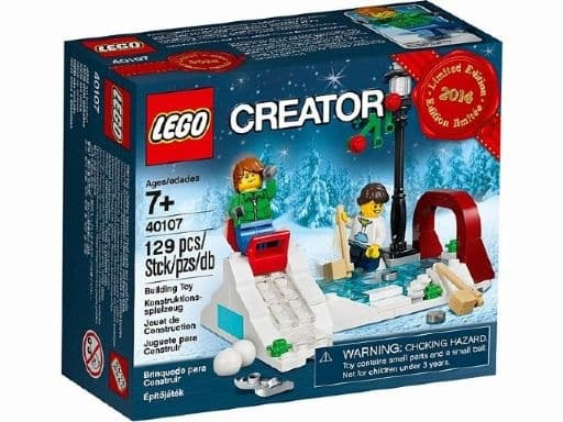NEW LEGO Set 40107 – Winter Skating Scene