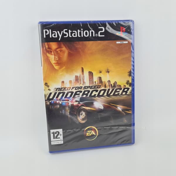 NEW NEED FOR SPEED UNDERCOVER NFS PS2 PAL BRITISH FIRST EDITION ENG