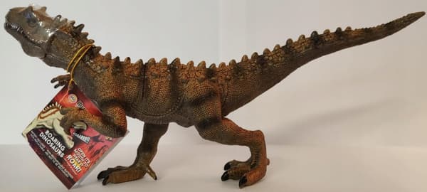 Roaring Dinosaur: Saurophaganax Figurine with Sound