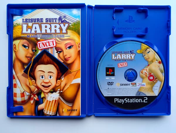 *** LEISURE SUIT LARRY PLAYSTATION 2 PS2 PSX *** 3AAA