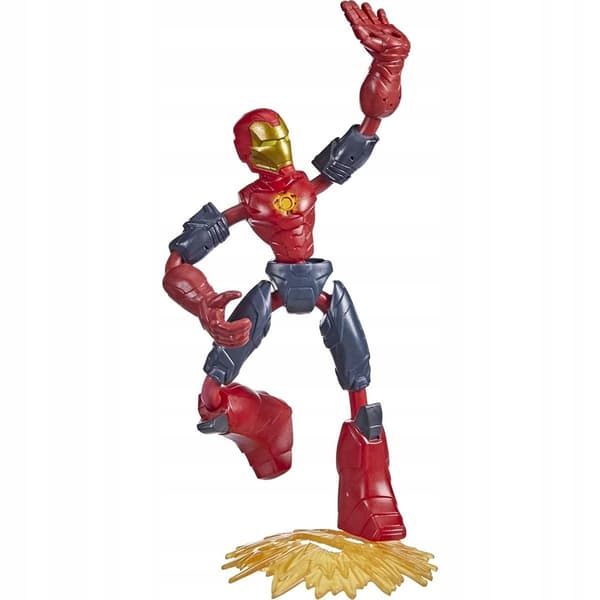 Hasbro Avengers Bend and Flex Iron Man figure