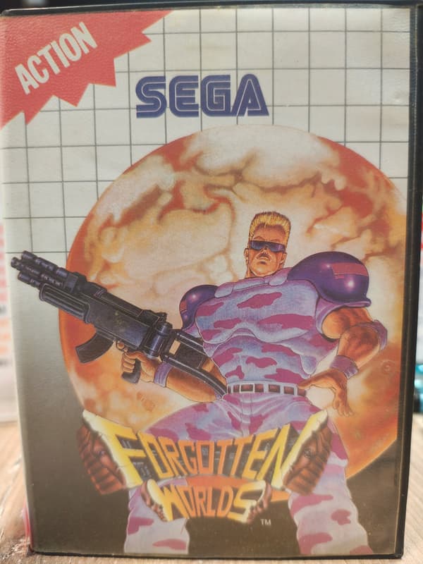Forgotten Worlds game / Sega Master System / SklepRetroWWA