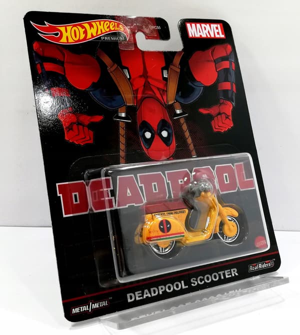 HOT WHEELS DEADPOOL SCOOTER MARVEL
