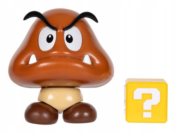 Super Mario Goomba Figure with Block 43102