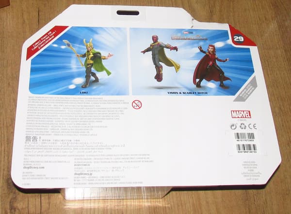 DISNEY STORE MARVEL TOYBOX SCARLET WITCH VISION