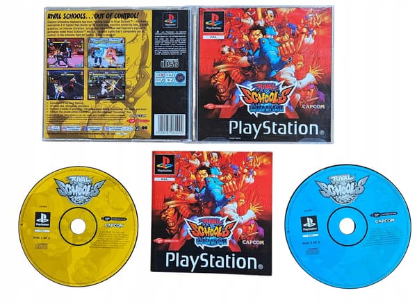RIVAL SCHOOLS PSX PS1 PS2 RIVAL SCHOOLS PLAYSTATION
