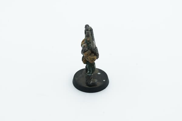 Warhammer 40k Astra Militarum Catachan Jungle Fighters Sergeant figurine