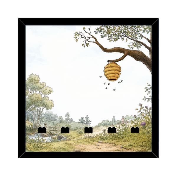 Personalised LEGO Minifigure Display Frame 21326 Winnie the Pooh