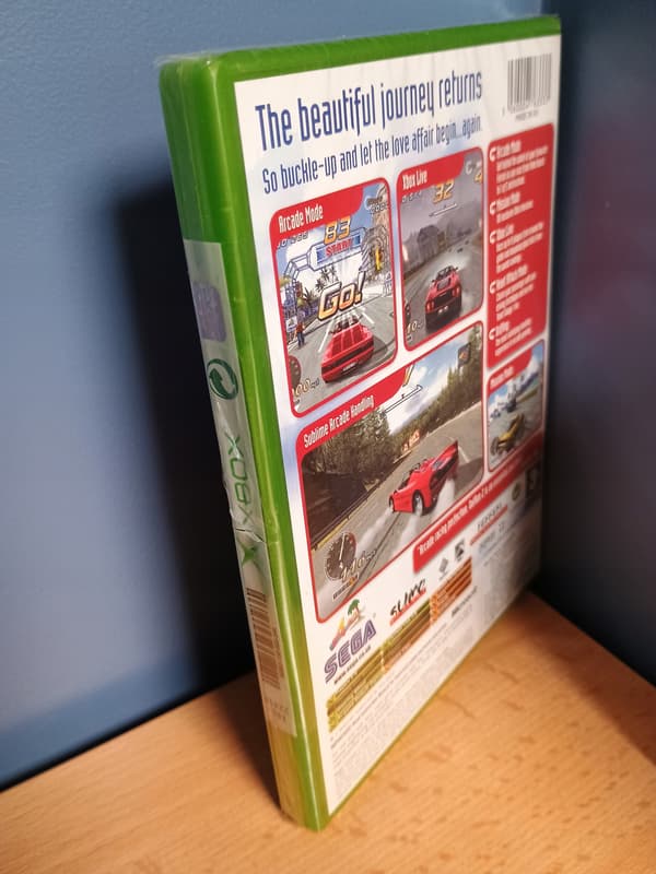 OUTRUN 2 SEGA MICROSOFT XBOX CLASSIC NEW WRAP
