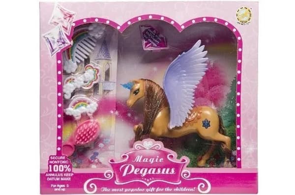 Magical Pegasus with accessories – gift box