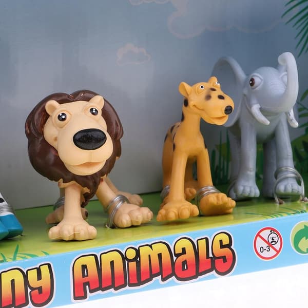 Simulation: Wildlife, Animals, Lions, Dinosaurs, Group, Toy Animals
